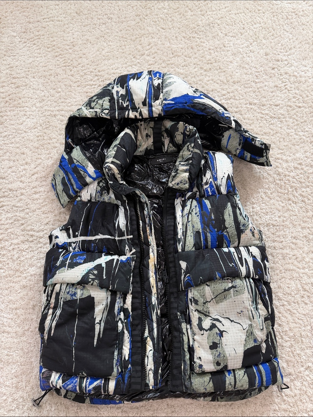 Amiri Paint Splatter Vest